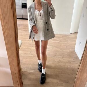 Reformation White Mini Dress